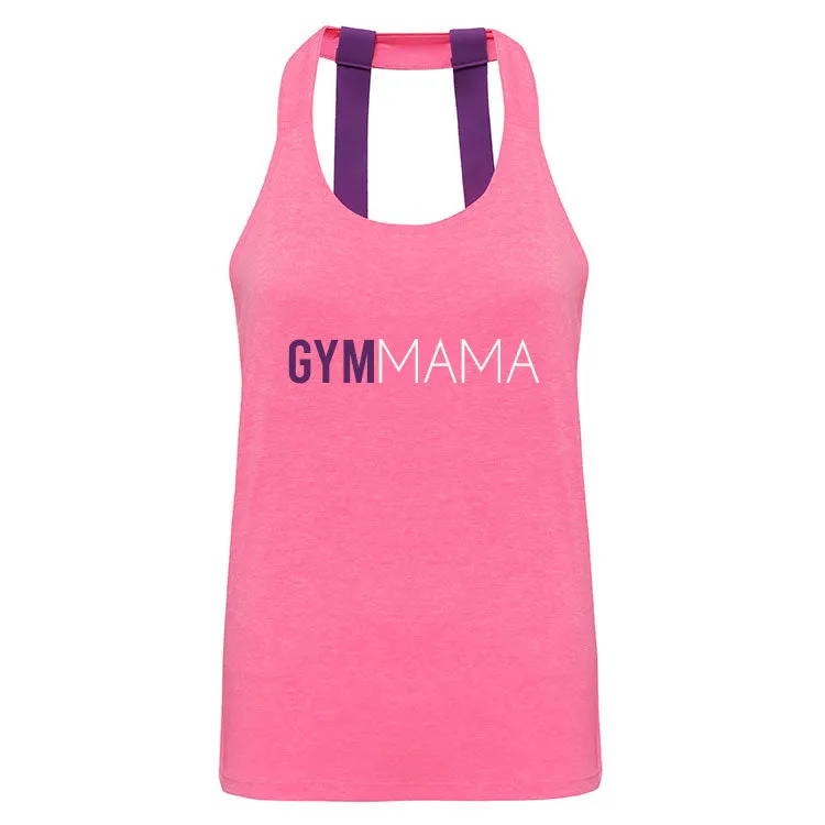 Gym Mama Double Strap Logo Performance Vest (MRK X)