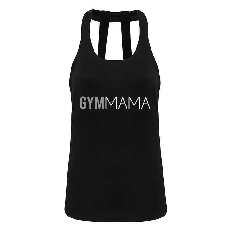 Gym Mama Double Strap Logo Performance Vest (MRK X)