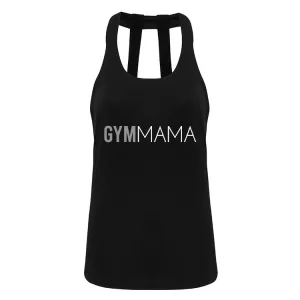 Gym Mama Double Strap Logo Performance Vest (MRK X) mum clothes cheap