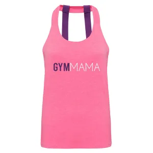 Gym Mama Double Strap Logo Performance Vest (MRK X) mum clothes cheap