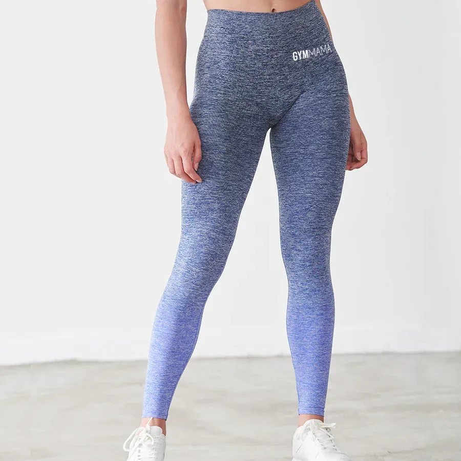Gym Mama Fade Out Ombre Leggings mum clothes cheap