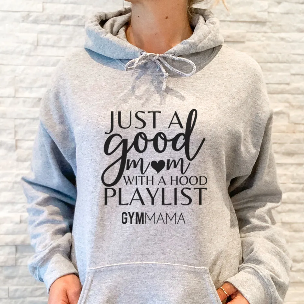 Gym Mama Hood Playlist Hoodie mum clothes cheap