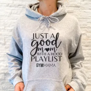 Gym Mama Hood Playlist Hoodie mum clothes cheap