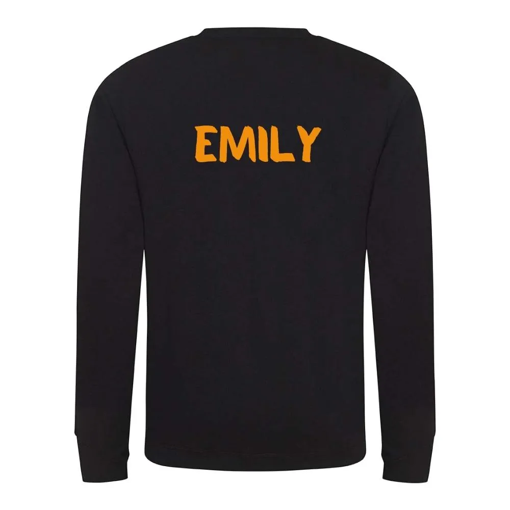 Halloween Pumpkin Family Matching Sweaters - Black (MRK X)
