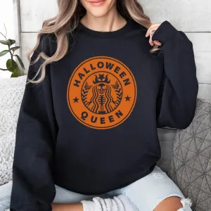 Halloween Queen Womens Sweatshirt mum jeans promo