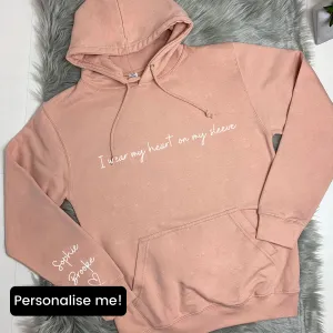 Heart On My Sleeve Personalised Shoreline Hoodie postpartum clothes sale
