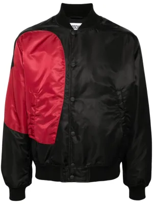 Heart Shape Panel Bomber Jacket winter jackets clearance