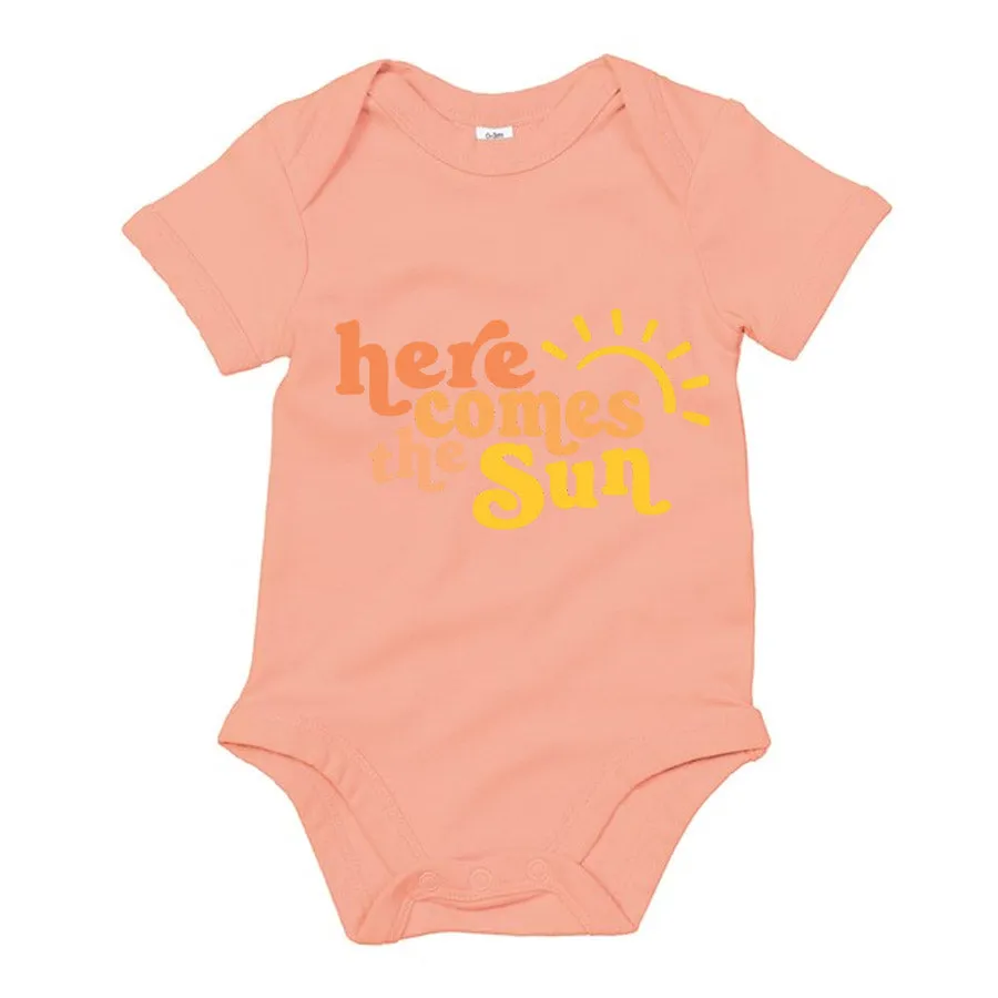 Here Comes The Sun Baby Organic Bodysuit