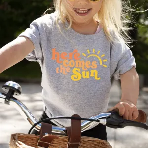 Here Comes The Sun Kids T-Shirt girls pajamas promo