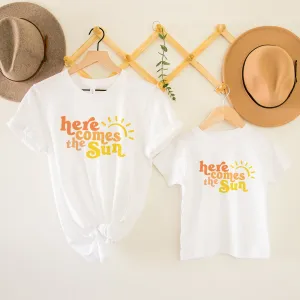 Here Comes The Sun Matching Summer T-Shirts nursing tops best deals