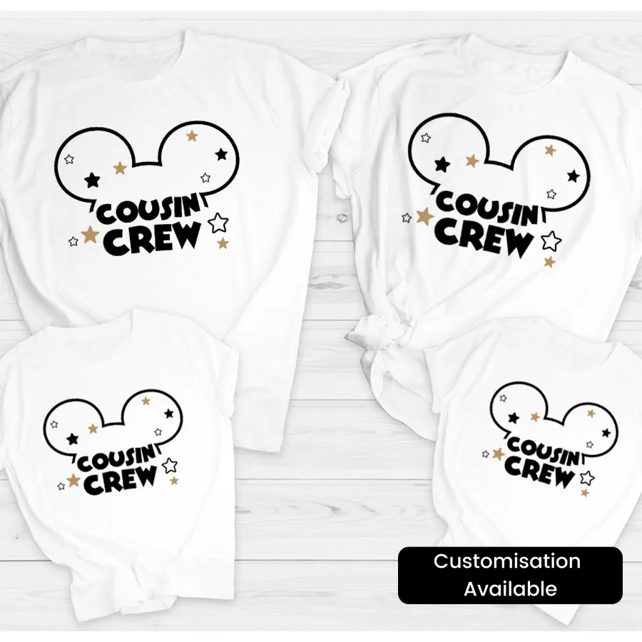 Hey Ears - Cousin Crew Matching White T-Shirts pregnancy clothes clearance
