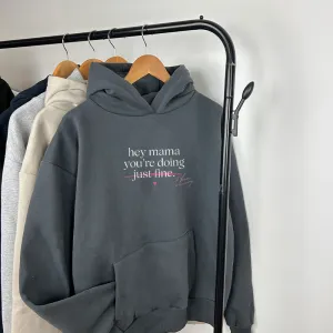 Hey Mama Heavyweight Hoodie postpartum clothes sale
