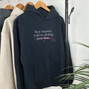 Hey Mama Heavyweight Hoodie postpartum clothes sale