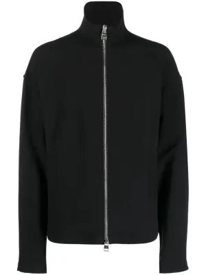 High-Neck Zipped Jacket winter jackets clearance