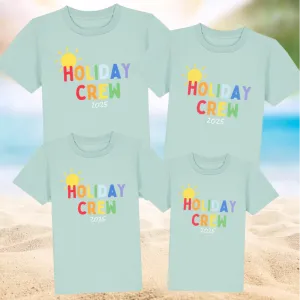 Holiday Crew 2025 Multi Family Matching T-Shirts- Aloe pregnancy jeans best price