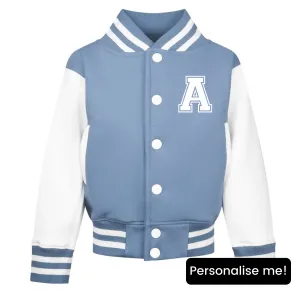 Home Run Personalised Initial Baseball Jacket (1-10 Years) girls skirts clearance