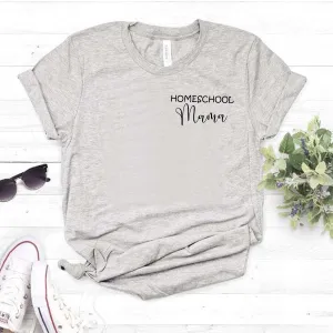 Homeschool Mama Mini Logo T-Shirt (MRK X) mum blouses clearance