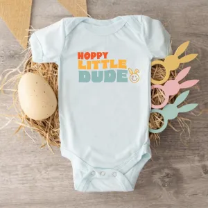 Hoppy Little Dude Easter Baby Vest cheap baby clothes online
