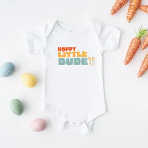 Hoppy Little Dude Easter Baby Vest cheap baby clothes online
