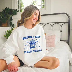 Houston Where Do I Start Sweatshirt postpartum clothes sale