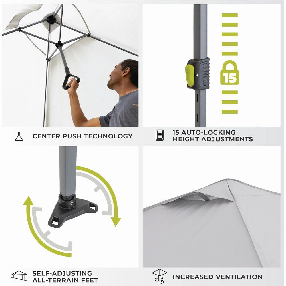 We offer all kinds of Core Equipment 40363 13' x 13' Center Push Instant Canopy, Cool Dark Gray on sale, we provide 74% off discount with top quality, 100% quality.
