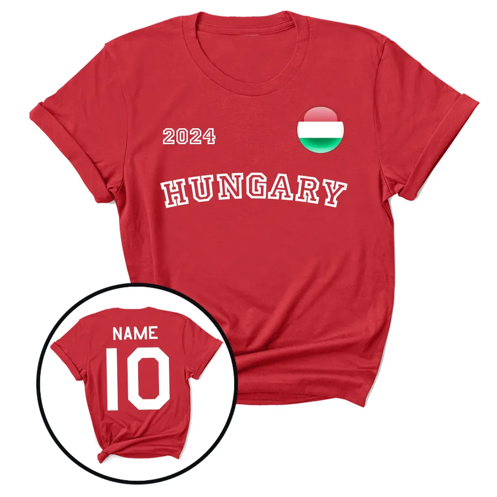 Hungary Euros Supporters T-Shirt daddy outfits clearance