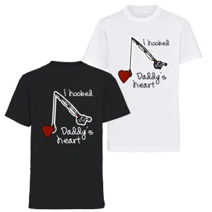 I Hooked Daddy T-Shirt (MRK X) mens dad clothes online