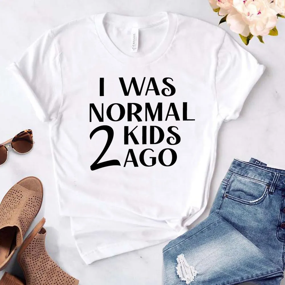 I Was Normal 2 Kids Ago T-Shirt (MRK X) mum blouses clearance