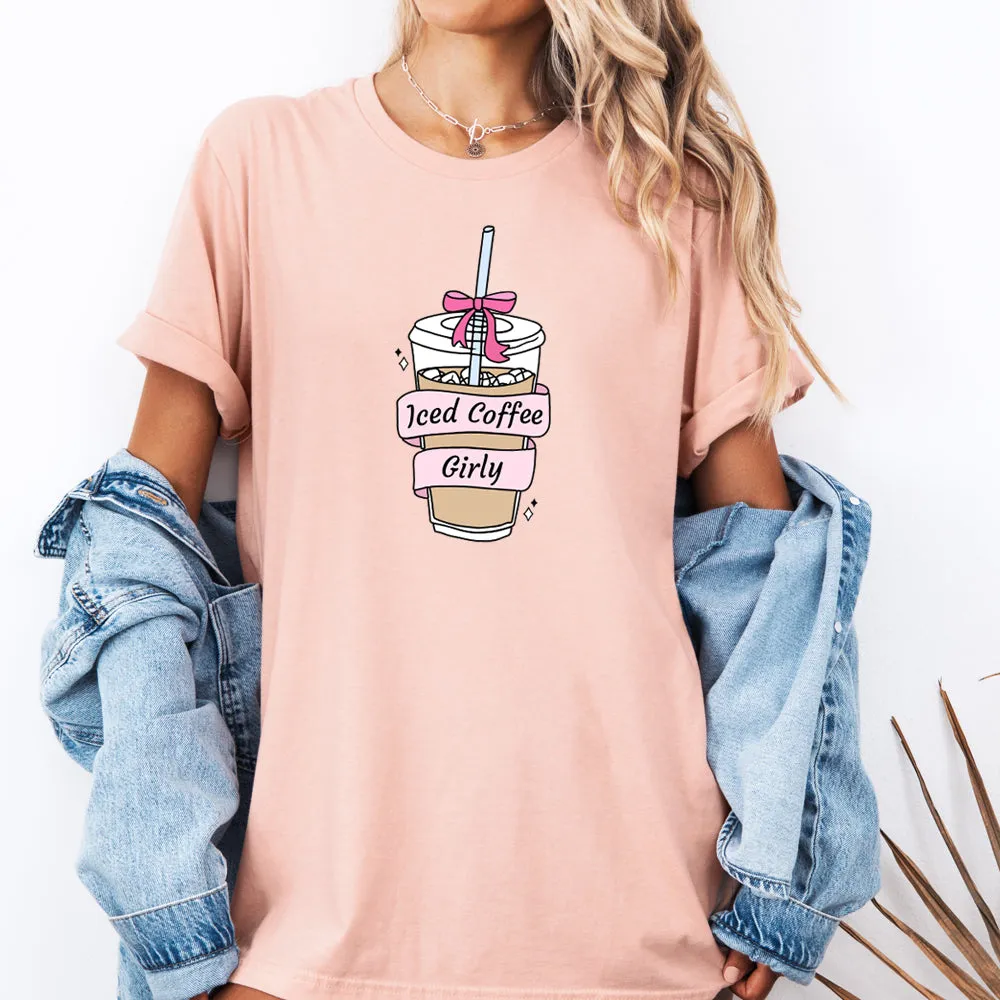 Iced Coffee Girly T-Shirt pregnancy jeans best price