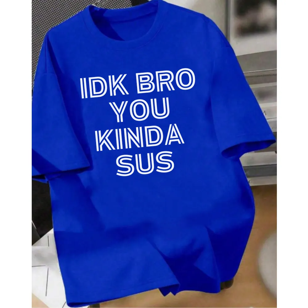 IDK Bro T-Shirt girls pajamas promo