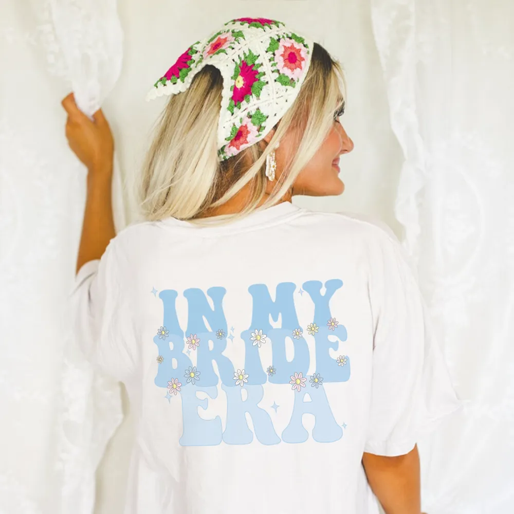 In my Bride & Bridesmaid Era Back Logo Women's T-shirt