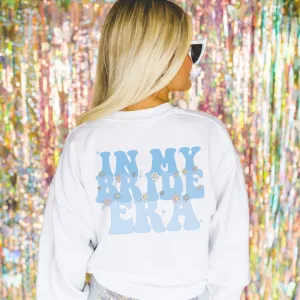 In my Bride Era Back Logo Women's Sweatshirt postpartum clothes sale