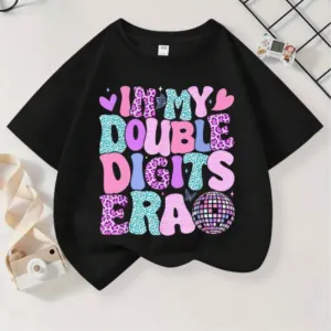 In My Double Digits Era T-Shirt girls clothes cheap