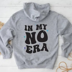 In My No Era Kids Heather Grey Hoodie girls skirts clearance