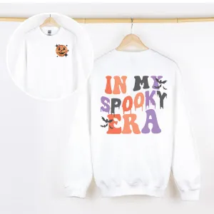 In My Spooky Era Kids Front & Back Logo Sweatshirt girls skirts clearance