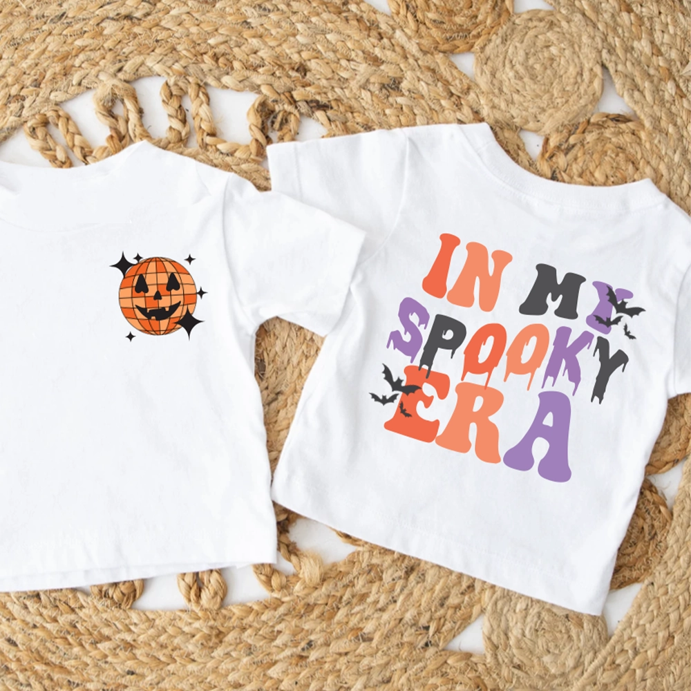 In My Spooky Era Kids Front & Back Logo T-shirt