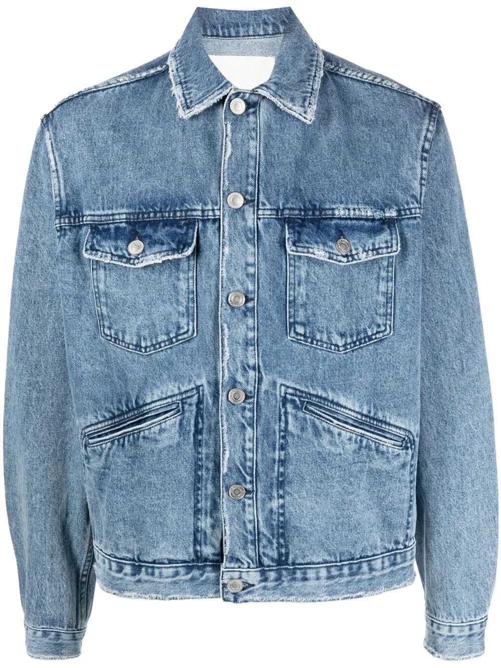 Jango Logo Denim Jacket winter jackets clearance