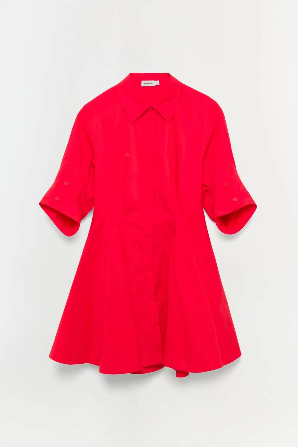 Jazzie Mini Dress In Fiery Red