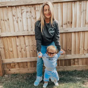Jess Hayes Mama & Mama's Boy Heart Matching Sweaters discount mum dresses