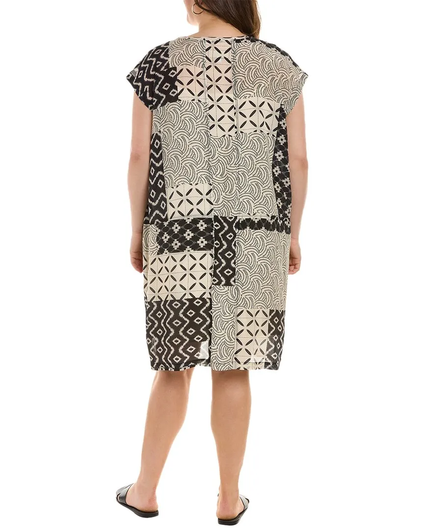 Johnny Was Plus Marasusa Silk Shift Dress