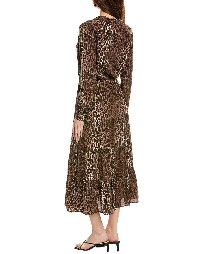 Johnny Was Western Tier Midi Dress