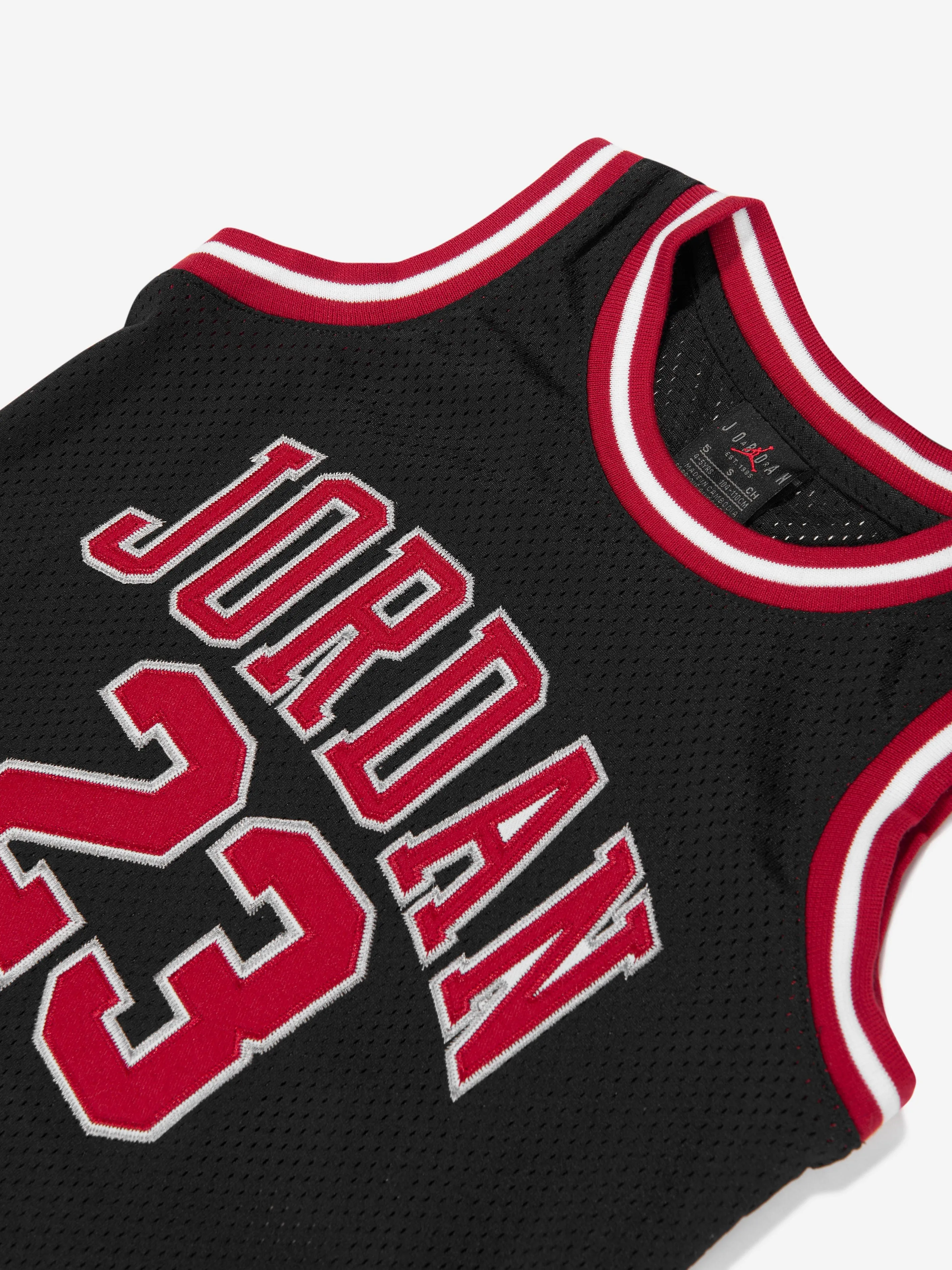 Jordan Boys 23 Jersey Trägeroberteil in Schwarz