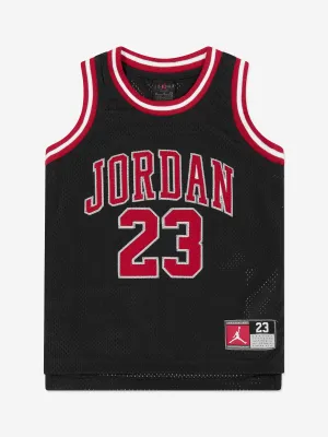 Jordan Boys 23 Jersey Trägeroberteil in Schwarz