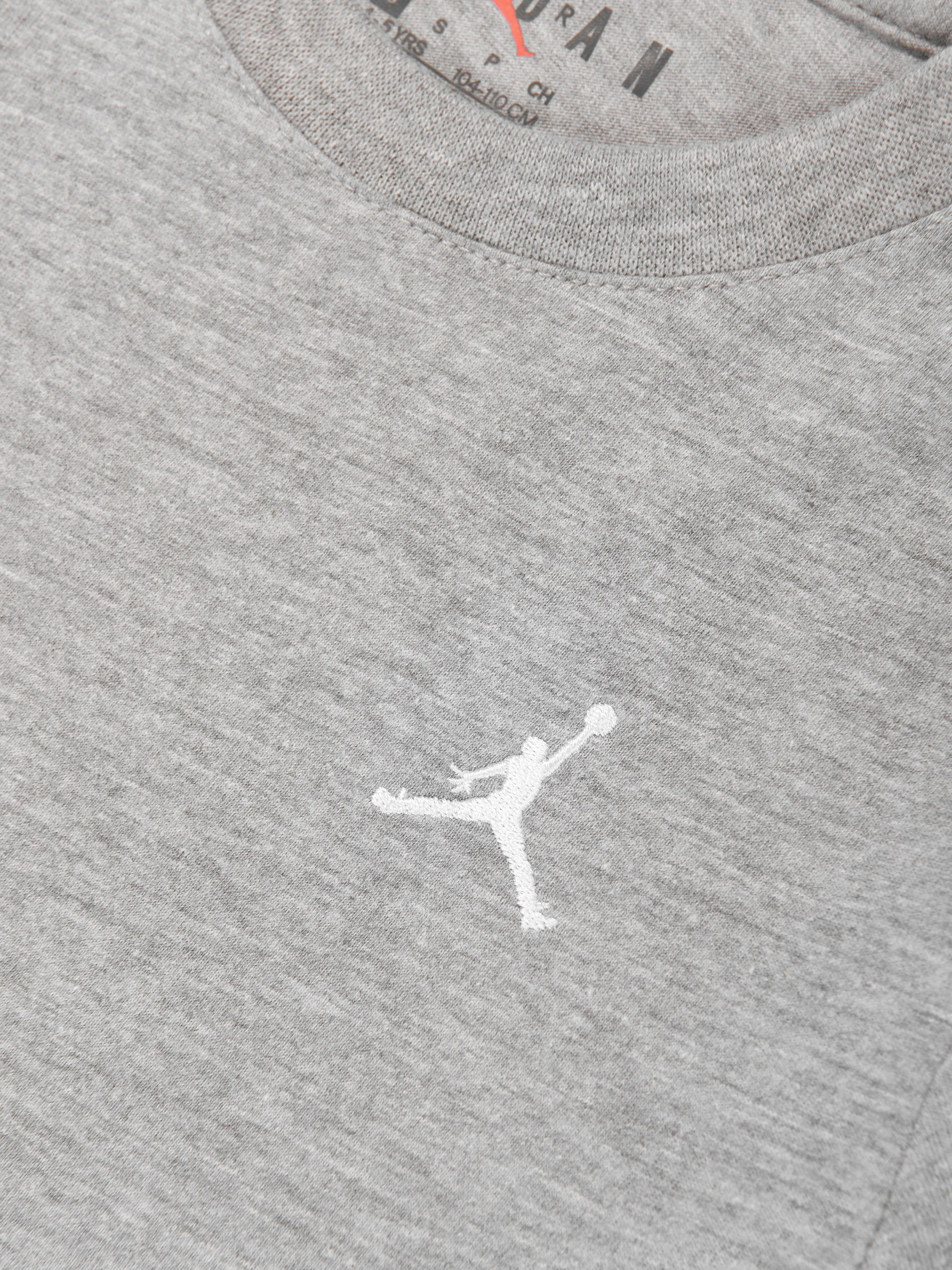 Jordan Boys Jumpman Air Besticktes T-Shirt in Grau