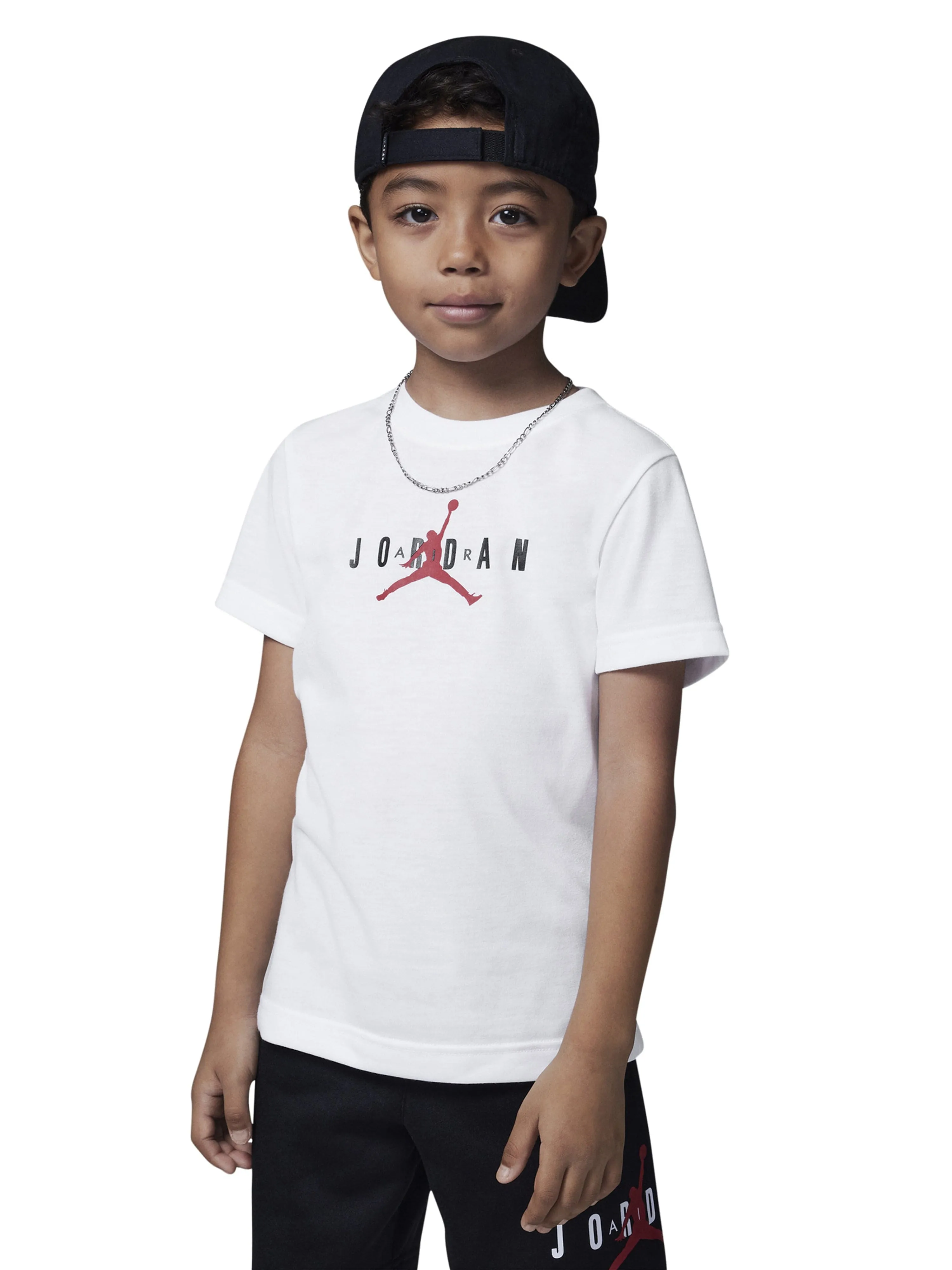 Jordan Kids Jumpman Nachhaltiges Grafik-T-Shirt in Weiß