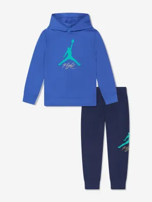 Jordan Kids MJ Baseline PO Trainingsanzug in Marineblau