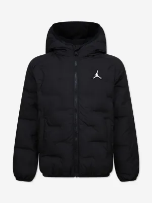 Jordan Kids Geschweißte Jordan Puffer Jacke in Schwarz