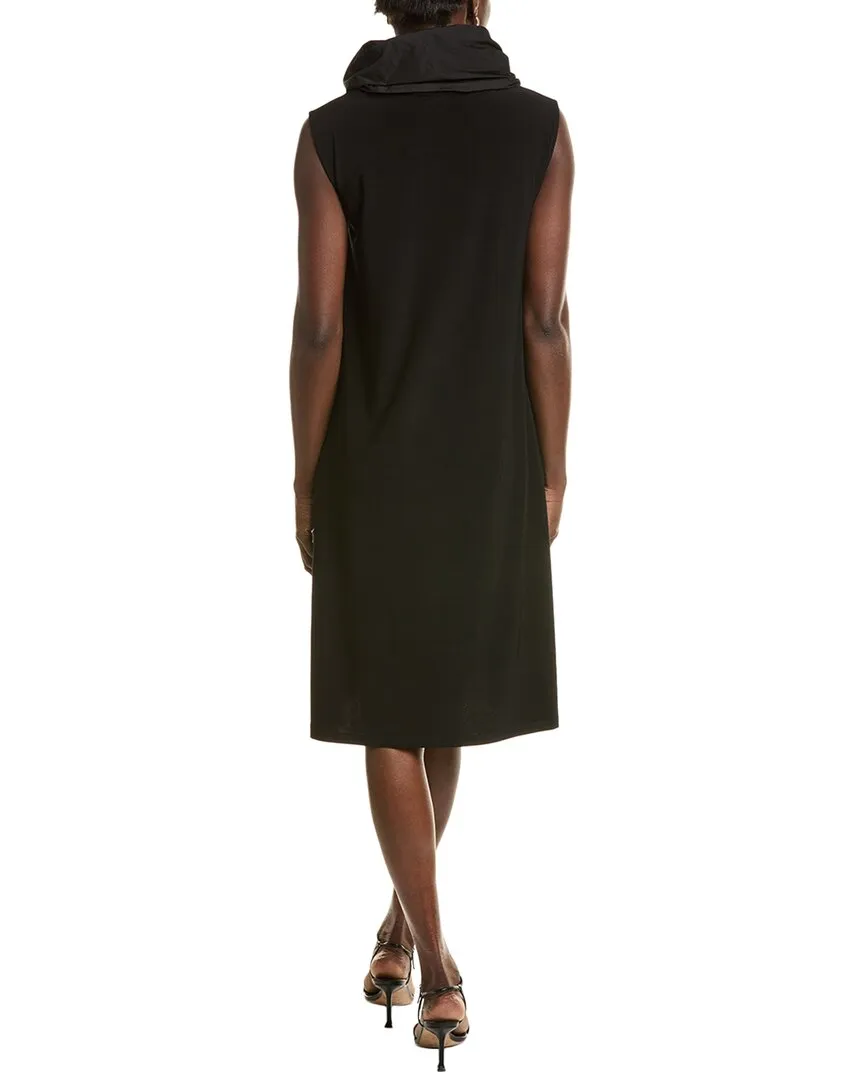 Joseph Ribkoff Cinched Funnel Neck Shift Dress