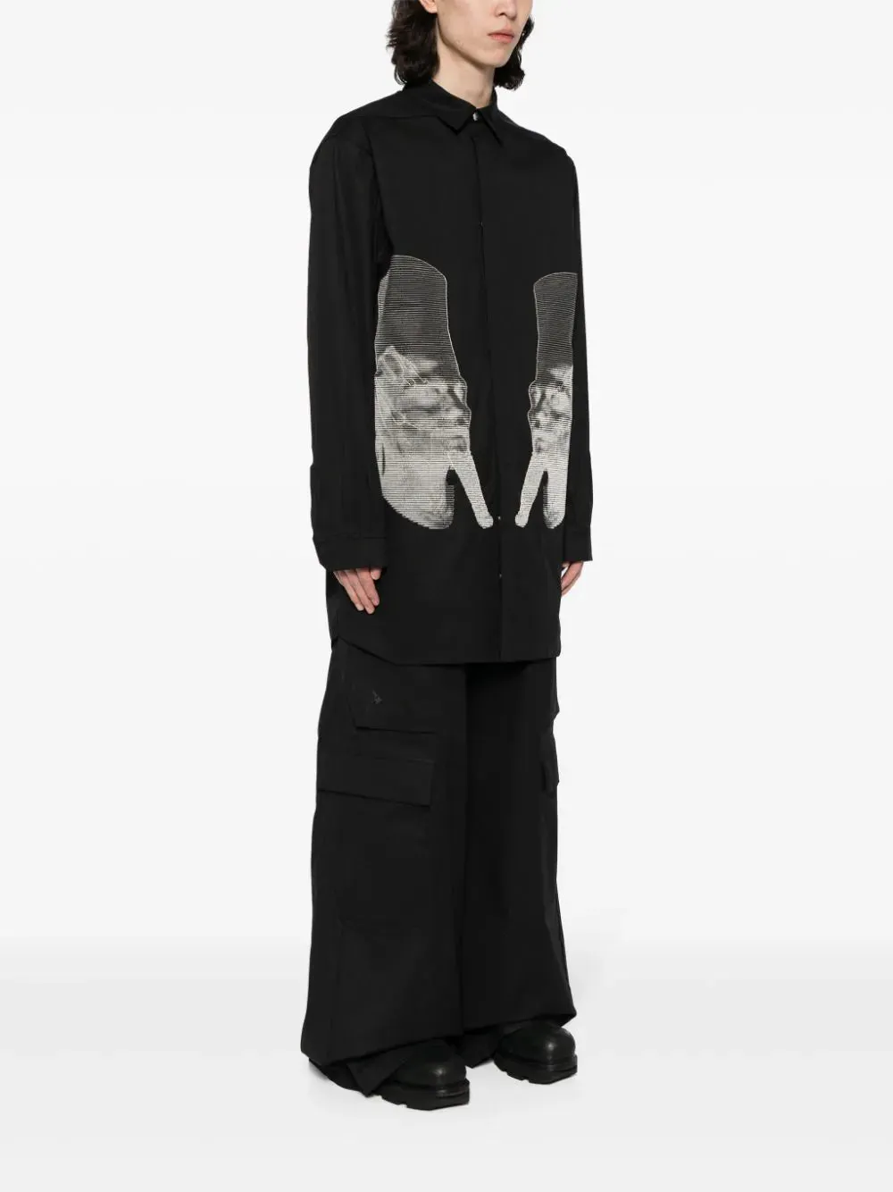 Jumbo Cotton Shirt Jacket
