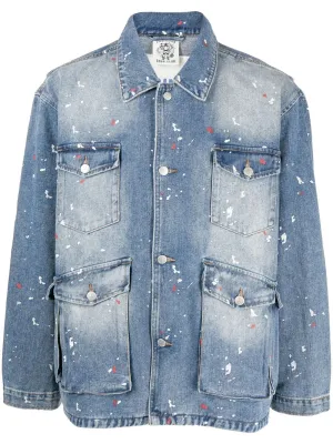 Jungle Fatigue Denim Jacket winter jackets clearance